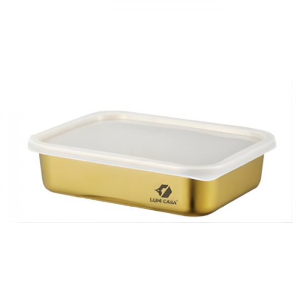 Hộp Inox 1400ml màu vàng - LMH12-1400