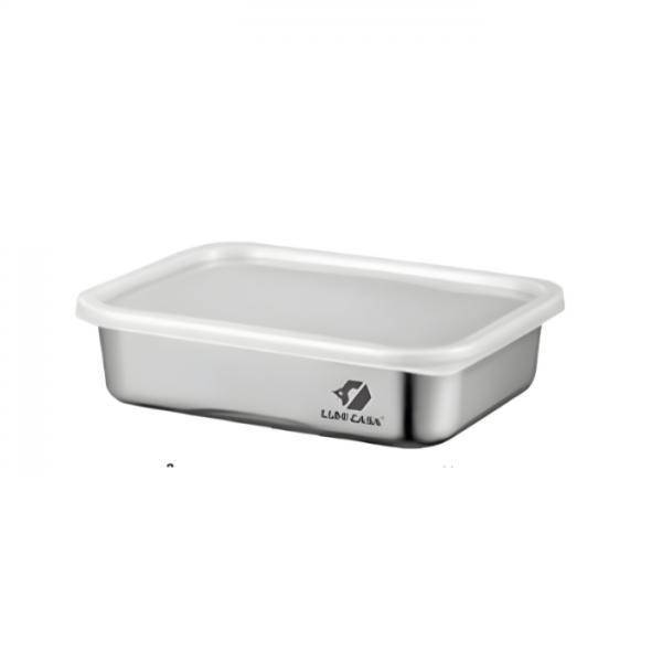 Hộp Inox 1000ml màu trắng - LMH8-1000