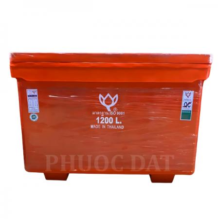 Thùng giữ lạnh Thái 1200 lít - Hoa sen