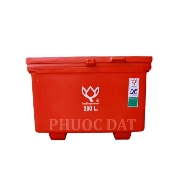 Thùng giữ lạnh 200 lít - Hoa sen