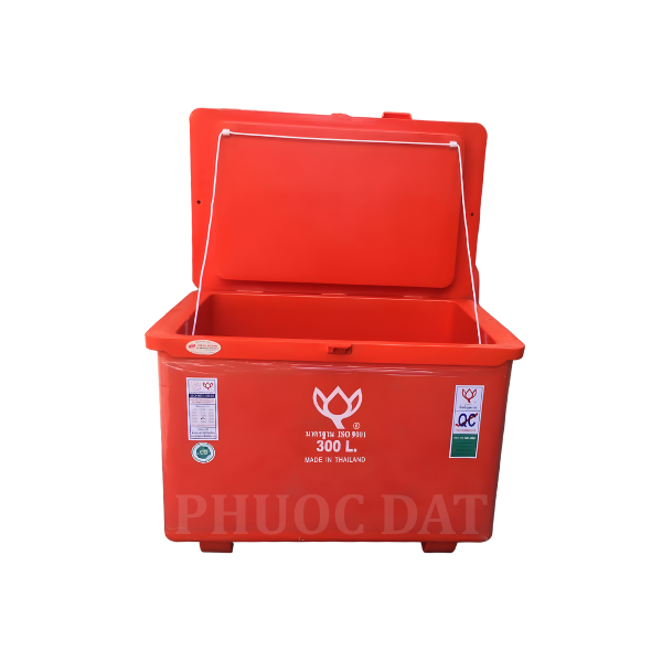Thùng giữ lạnh 300 lít - Hoa sen