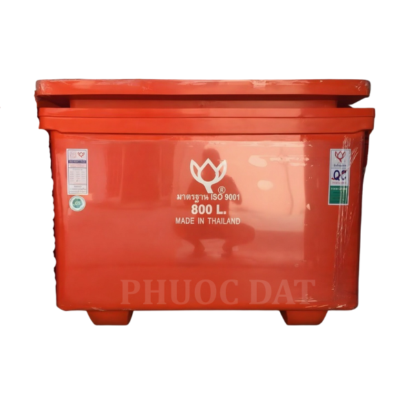Thùng giữ lạnh 800 lít - Hoa sen