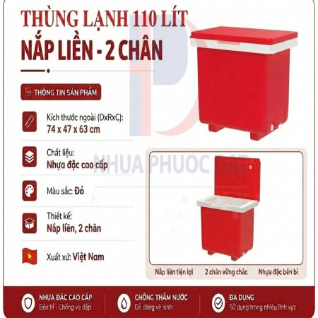 Thùng giữ lạnh 110 lít - Việt Nam