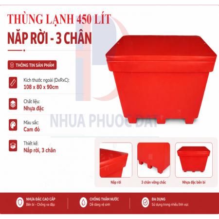 Thùng giữ lạnh 450 lít - Việt Nam
