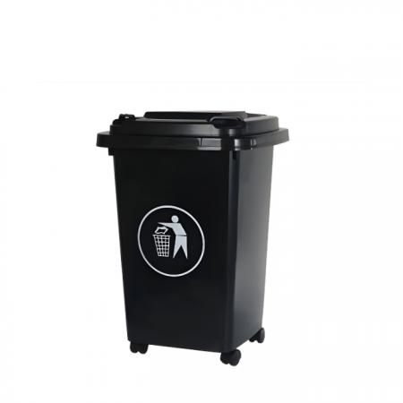 Thùng rác y tế 60 lít màu đen