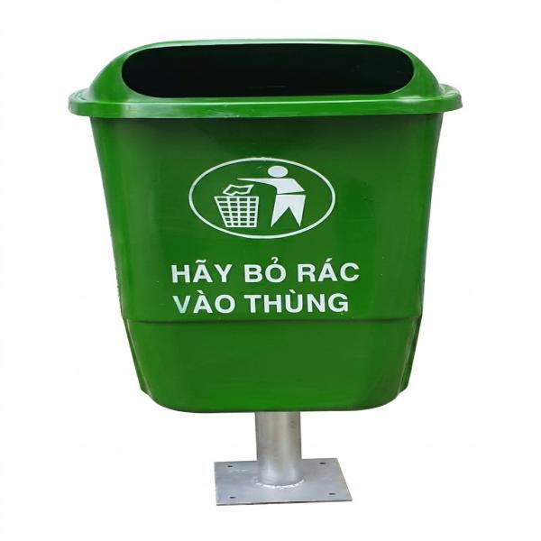 Thùng rác treo đơn