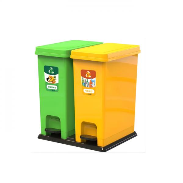 Thùng phân loại rác bộ 2