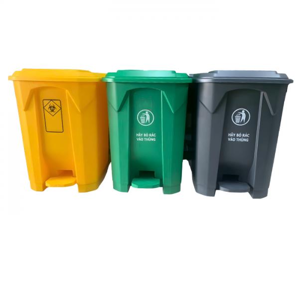 Thùng rác đạp chân 50 lít